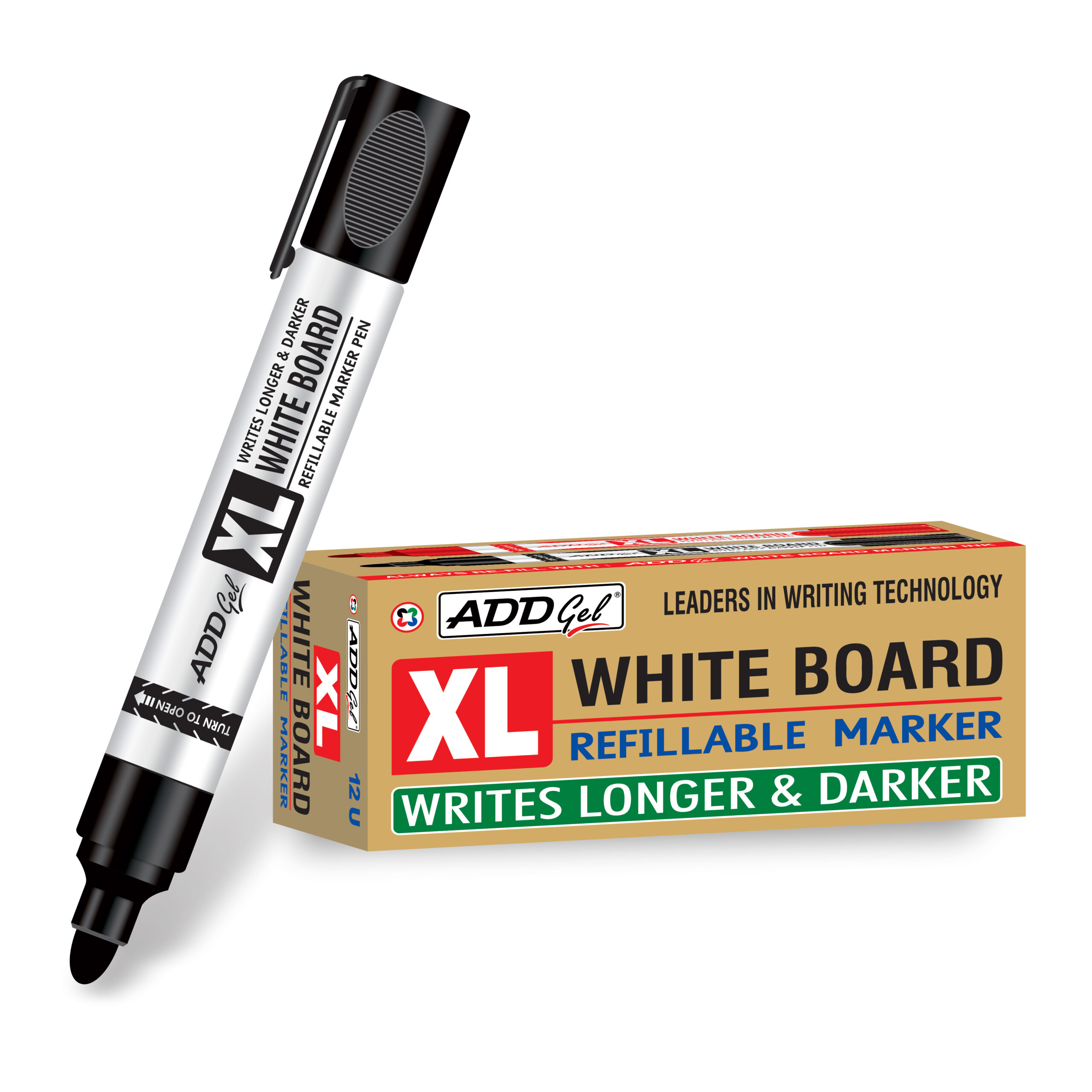 White and Black Paint Marker Combo 2-Pack