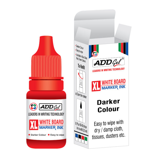 White Board Marker Ink Pack of 10 Bottles – Addgel